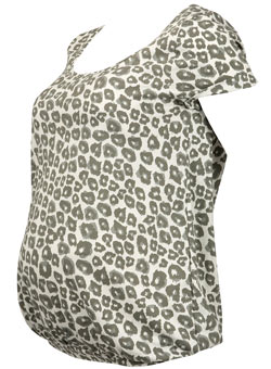 Dorothy Perkins Maternity animal print top