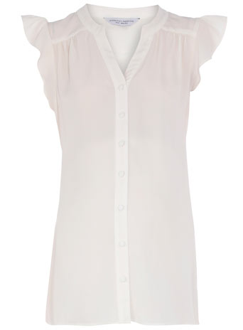 Dorothy Perkins Maternity ivory frill blouse DP17517922