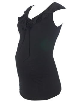 Dorothy Perkins Maternity ruffle front top