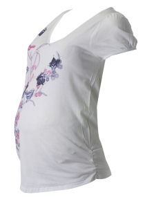 Dorothy Perkins Maternity white bird top