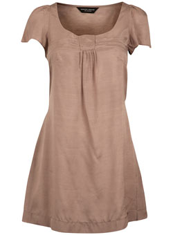 Dorothy Perkins Mink bow tunic