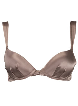 Dorothy Perkins Mocha satin bra