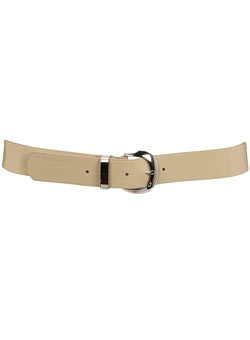 Dorothy Perkins Nude patent jeans belt