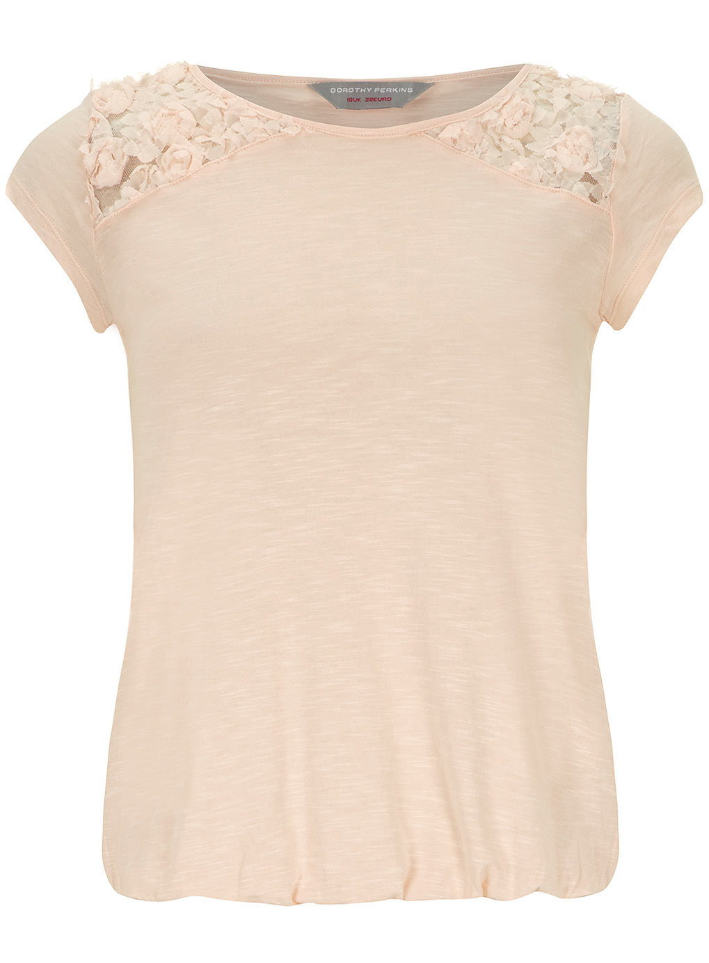 Petite Flower Applique T-shirt 79229630