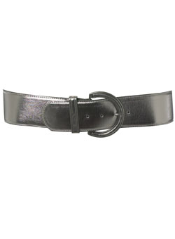 Dorothy Perkins Pewter horseshoe hip belt