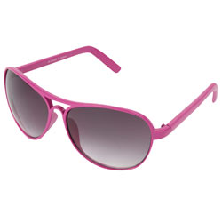 Pink aviator sunglasses