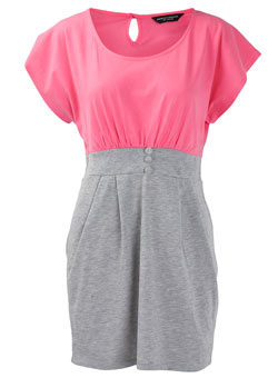 Dorothy Perkins Pink/grey tunic