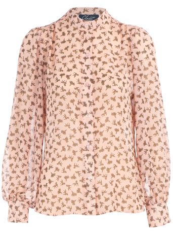 Dorothy Perkins Pink horse print blouse DP60000278