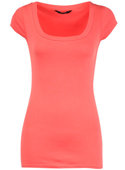 Dorothy Perkins Pink scoop top