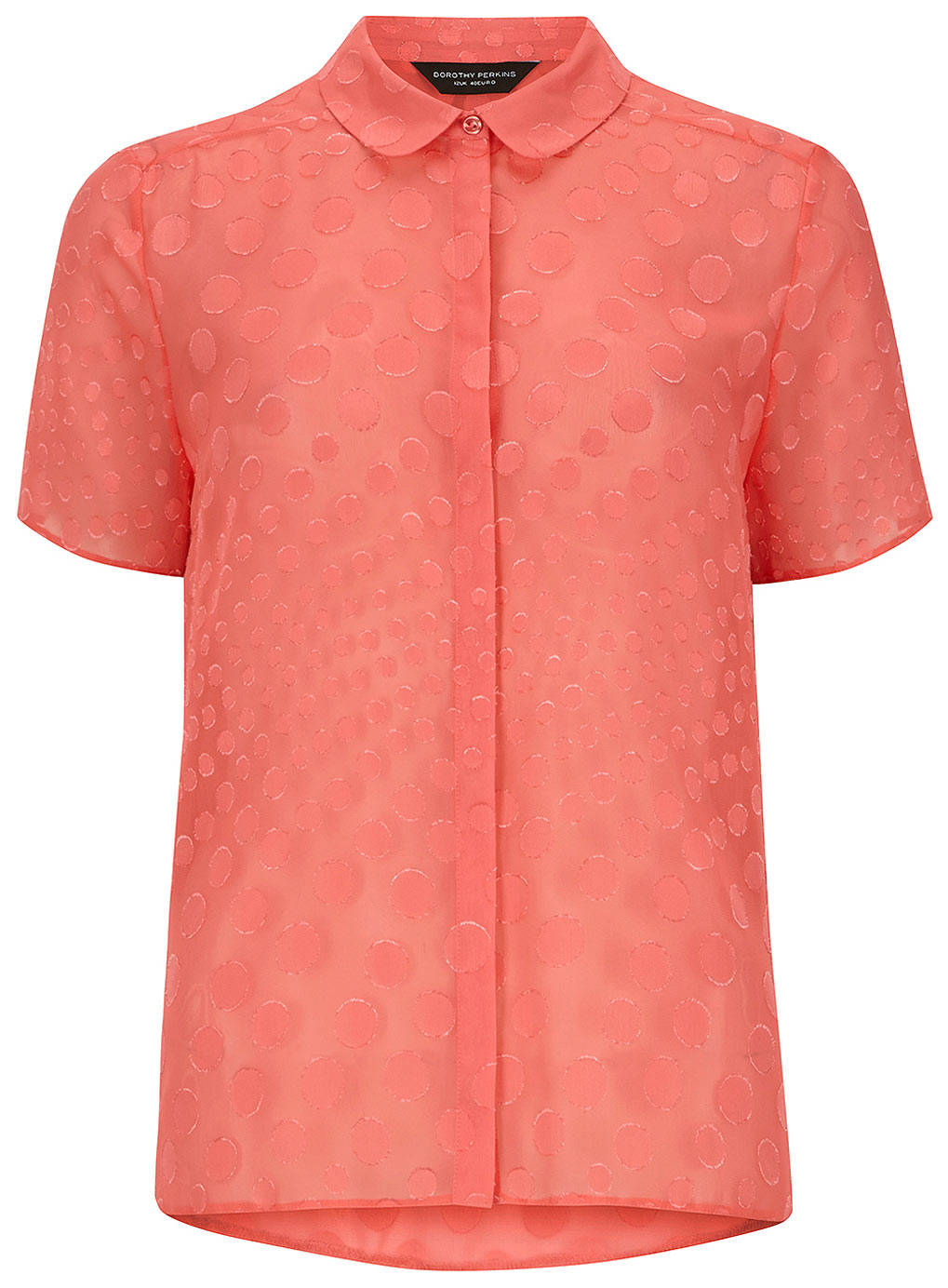 Pink Spot Burnout Blouse 05423714