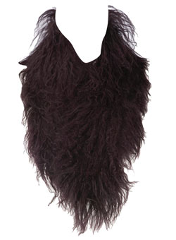 Dorothy Perkins Purple fluffy scarf