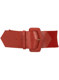 Dorothy Perkins Red arrow buckle belt