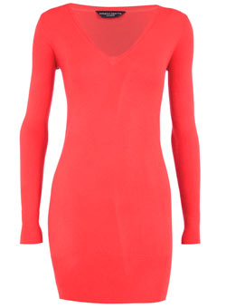 Red soft touch jumper