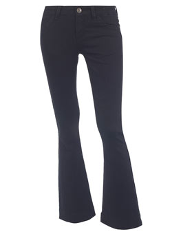 Dorothy Perkins Silver Stitch black skinny flare jeans