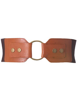 Dorothy Perkins Tan ring buckle belt