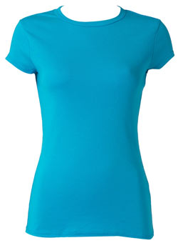 Dorothy Perkins Teal crew neck top