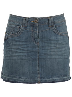 Dorothy Perkins Vintage denim mini skirt