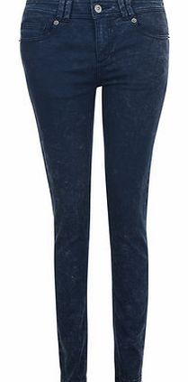 Womens Bellfield Acid wash super skinny jeans-