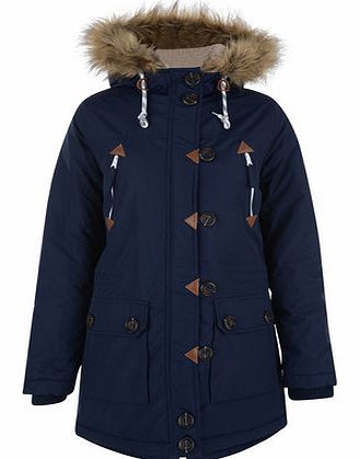 Dorothy Perkins Womens Bellfield Mountaineering parka- Khaki