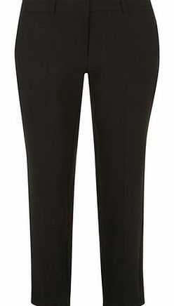 Womens Black Pique Ankle Grazer- Black DP66792101