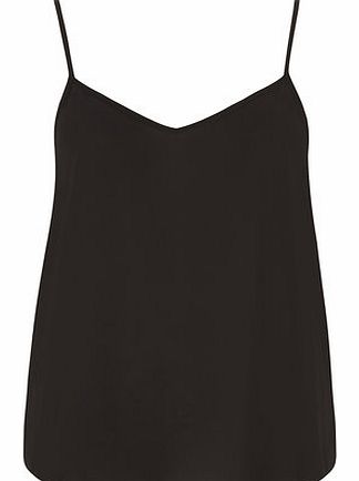 Dorothy Perkins Womens Black V Neck Cami Top- Black DP05417211