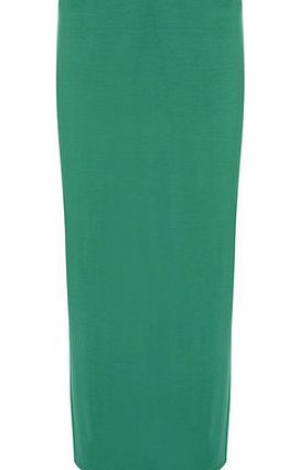 Dorothy Perkins Womens Bright Green Maxi Skirt- Green DP14586711