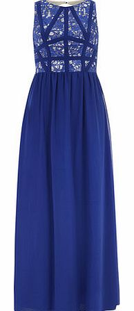 Womens Chi Chi Panelled chiffon maxi dress-