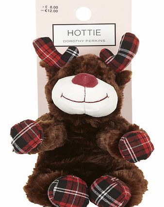 Dorothy Perkins Womens Choc Laying Reindeer Hottie- Brown