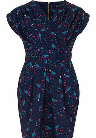 Dorothy Perkins Womens Closet Multi Flower Print Tunic- Multi