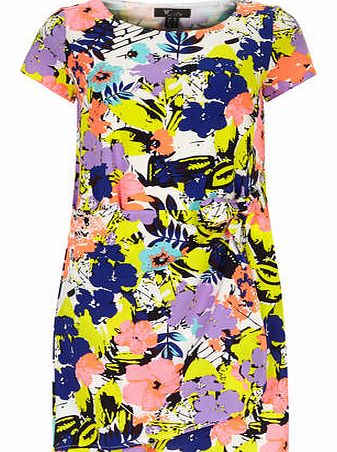 Womens Cutie Lavender Multi Colour Dress- Purple