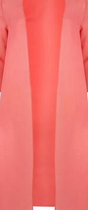 Dorothy Perkins Womens Feverfish Cerise Chiffon Cardigan- Pink