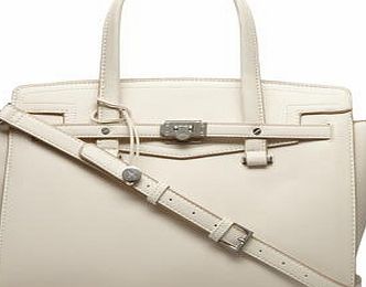 Dorothy Perkins Womens Fiorelli Luella white tote bag- White