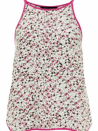 Dorothy Perkins Womens Floral Cami Top- Pink DP05478914