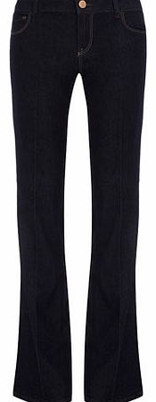 Dorothy Perkins Womens Indigo Bootcut Jeans- Blue DP70217524