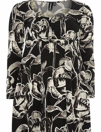 Dorothy Perkins Womens Izabel London Multi Black Floral Dress-