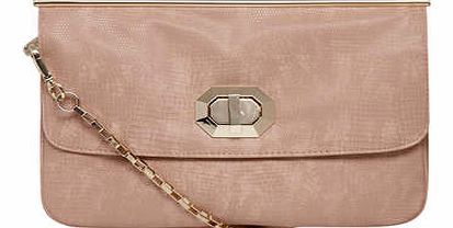 Dorothy Perkins Womens Juno multi flap clutch bag- White