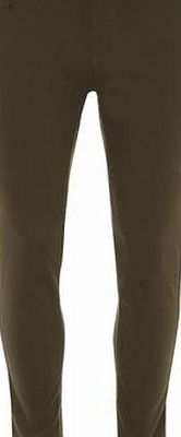 Dorothy Perkins Womens Khaki Eden Capri Jeggings- Khaki DP70328084