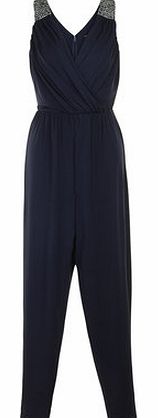 Dorothy Perkins Womens Little Mistress Navy Embellished