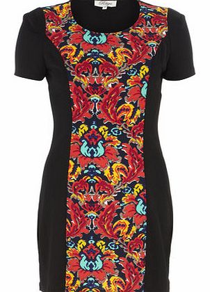 Womens Madam rage Floral panel dress- Multi