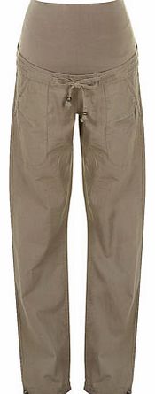 Womens Mamalicious maternity Dary linen pant-