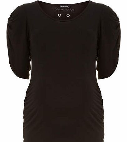 Dorothy Perkins Womens Mamalicious Maternity Grey Jersey Tee-