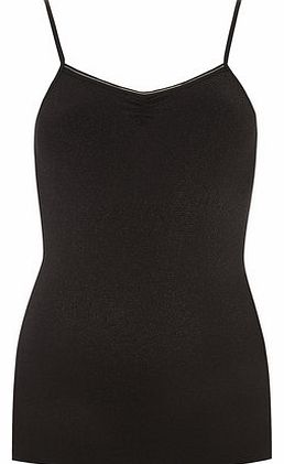 Womens Mamalicious Maternityblack strap top-