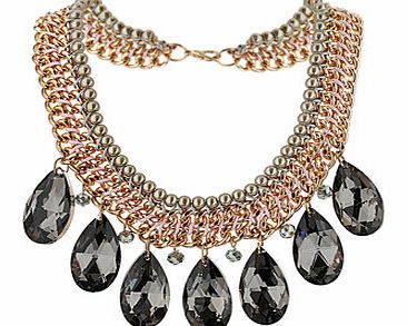 Dorothy Perkins Womens Millie Tear Drop Necklace- Gold DP49814777