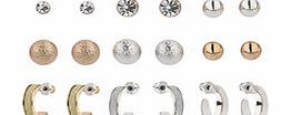 Dorothy Perkins Womens Nine Pair Earring Pack- Multi Colour