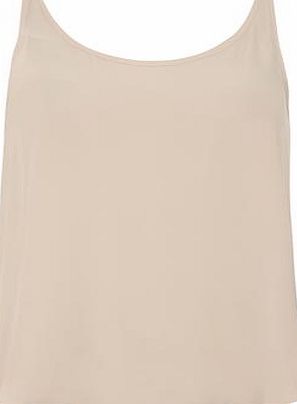 Dorothy Perkins Womens Petite blush high neck sleeveless Top-