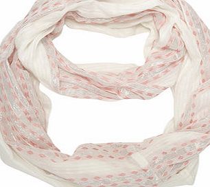 Dorothy Perkins Womens Pink Sparkle Yarn Stitch Snood- Pink