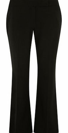 Dorothy Perkins Womens Poly Bootleg Trousers- Black DP66796502