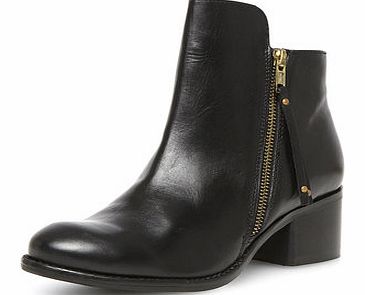 Dorothy Perkins Womens Ravel Low block heel boots- Black