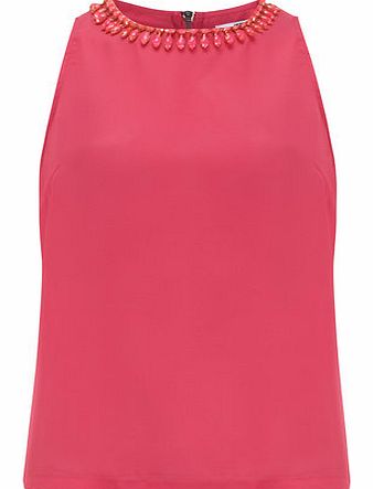 Dorothy Perkins Womens True decadence Hot Pink Jewel Collar