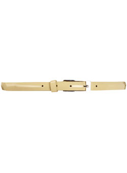 Dorothy Perkins Yellow buckle waist belt